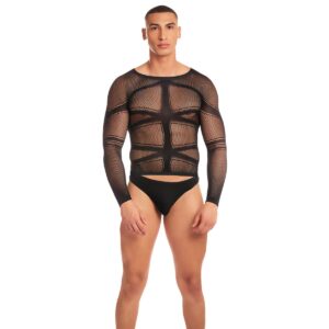 Zestaw bielizny Rainbow Party Czarny L/XL