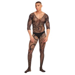 Zestaw bielizny Rainbow Party Czarny S/M