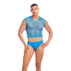 Zestaw bielizny Rainbow Party Niebieski L/XL