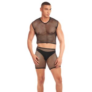 Zestaw bielizny Rainbow Party Czarny L/XL