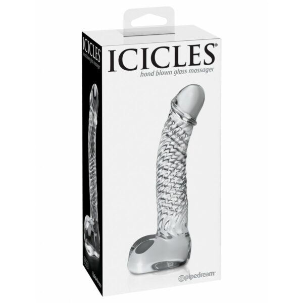 Masturbator do podwójnej penetracji Pipedream Icicles - obrazek 2