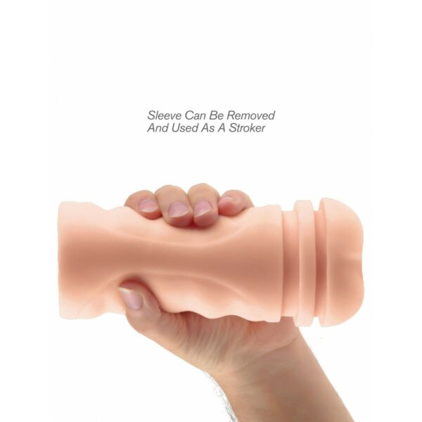 Endurance masturbator w kształcie tyłka Pipedream PDX EXTREME MEGA GRIP VIBRATING STROKER Wielokolorowy - obrazek 4