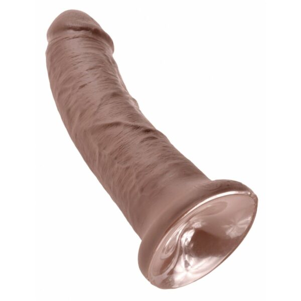 Dildo Pipedream King Cock Brązowy - obrazek 5