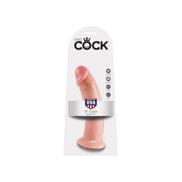 Dildo 9 cali cieliste Pipedream 12511 - obrazek 2