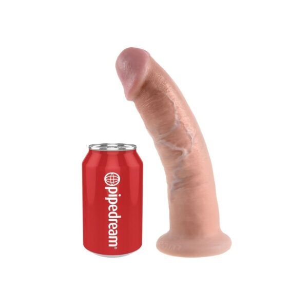 Dildo 9 cali cieliste Pipedream 12511 - obrazek 4