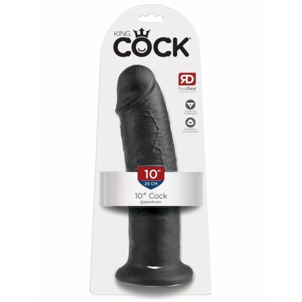 Dildo Pipedream Czarny - obrazek 2