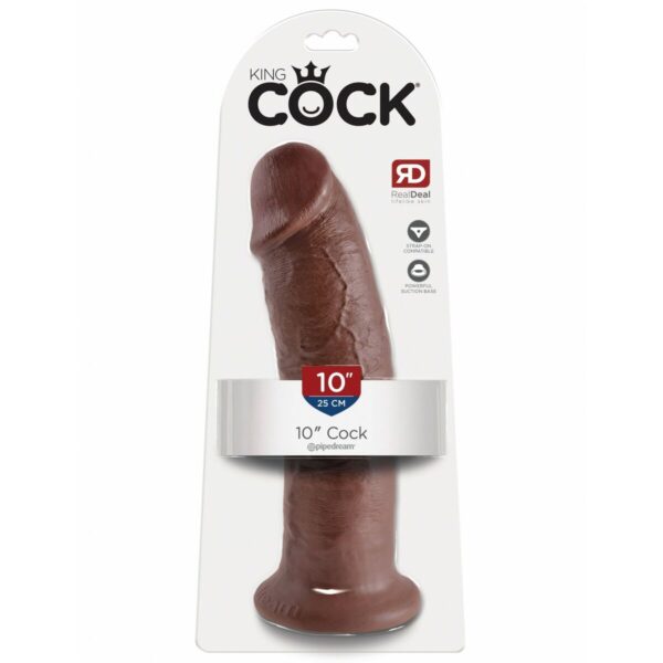 Realistyczne dildo Pipedream King Cock PVC - obrazek 2