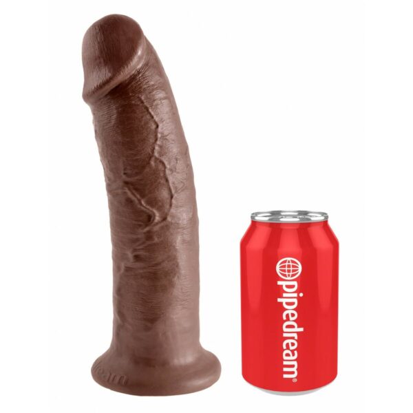 Realistyczne dildo Pipedream King Cock PVC - obrazek 3
