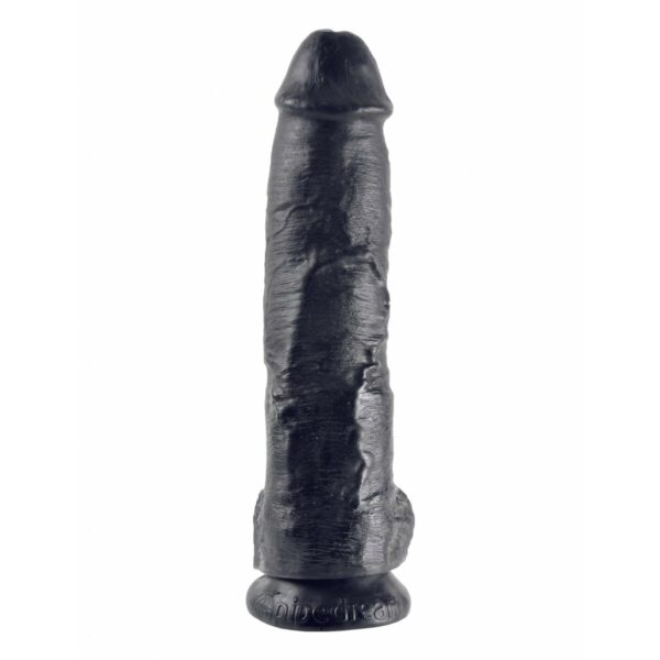 Dildo Pipedream King Cock Czarny - obrazek 3