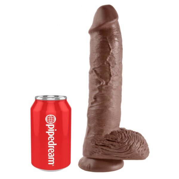 Realistyczne dildo Pipedream King Cock PVC Ø 5,1 cm - obrazek 4