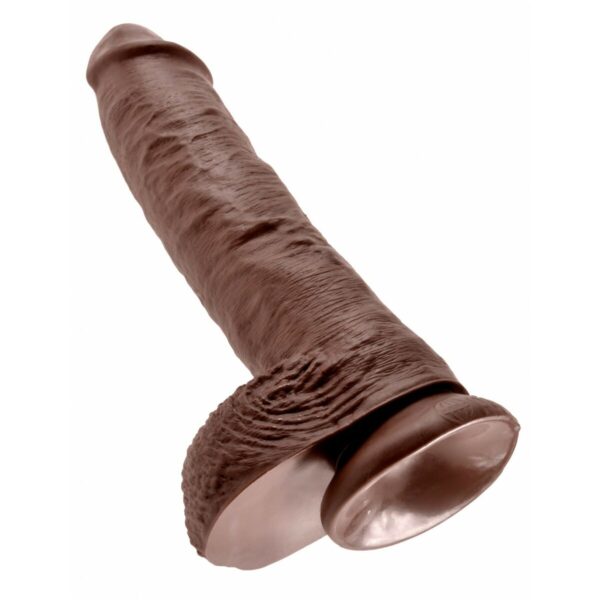 Realistyczne dildo Pipedream King Cock PVC Ø 5,1 cm - obrazek 5