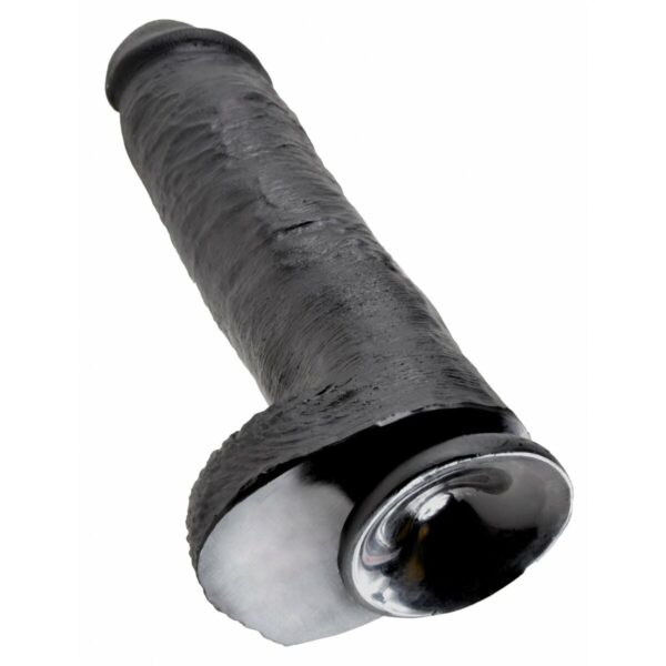 Realistyczne dildo Pipedream King Cock PVC - obrazek 3