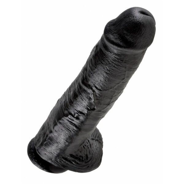 Realistyczne dildo Pipedream King Cock PVC - obrazek 5