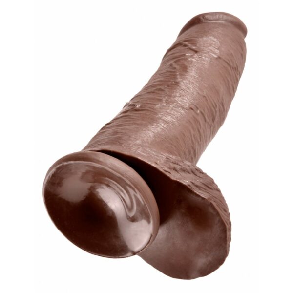 Realistyczne dildo Pipedream King Cock PVC - obrazek 3