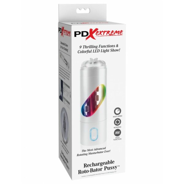 Masturbator Pipedream PDX EXTREME RECHARGEABLE ROTO-BATOR PUSSY - obrazek 2