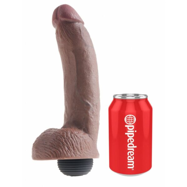 Realistyczne dildo Pipedream King Cock PVC - obrazek 4