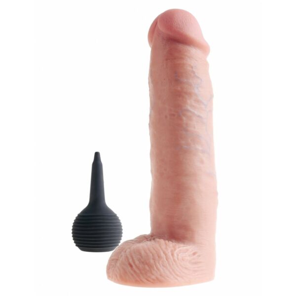 Realistyczne dildo Pipedream King Cock PVC Silikon - obrazek 3