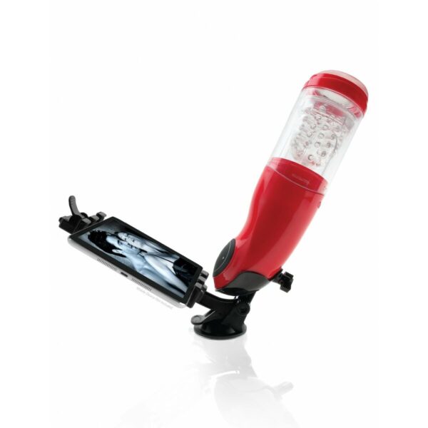 Endurance masturbator w kształcie tyłka Pipedream EXTREME MEGA-BATOR MOUTH RED - obrazek 3