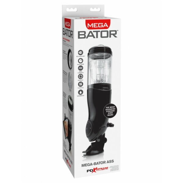 Masturbator Pipedream EXTREME MEGA-BATOR ASS BLACK - obrazek 2