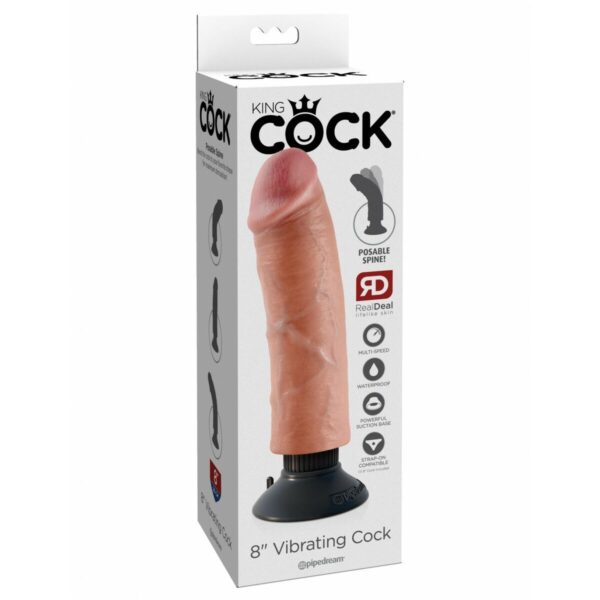 Realistyczne dildo Pipedream King Cock ABS - obrazek 2