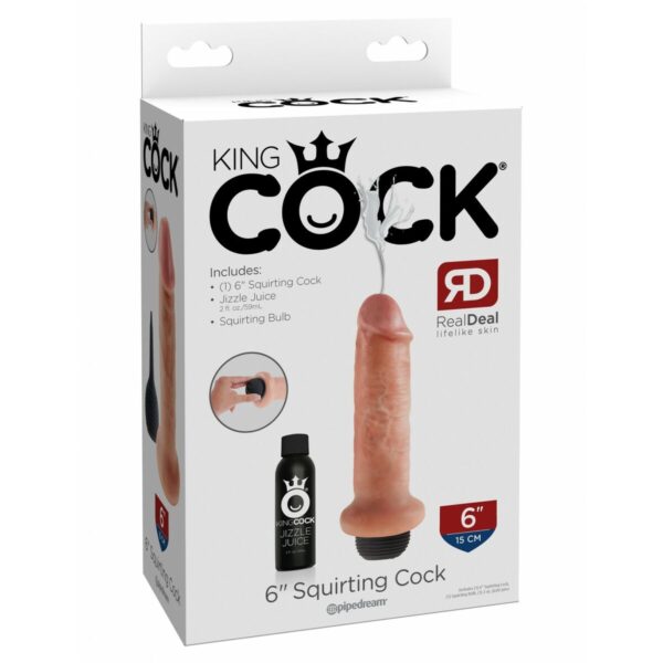 Realistyczne dildo Pipedream King Cock - obrazek 2