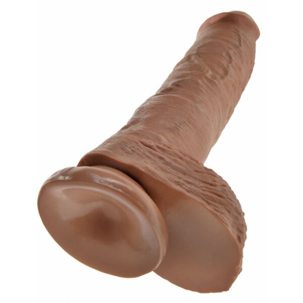Realistyczne dildo Pipedream King Cock PVC Ø 5,1 cm - obrazek 5