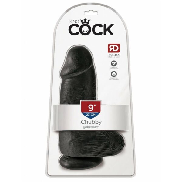 Realistyczne dildo Pipedream King Cock PVC Ø 7,6 cm - obrazek 2
