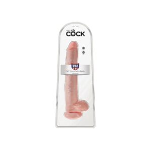 Realistyczne dildo Pipedream King Cock PVC