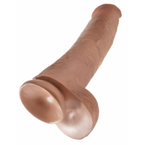 Realistyczne dildo Pipedream King Cock PVC - obrazek 5