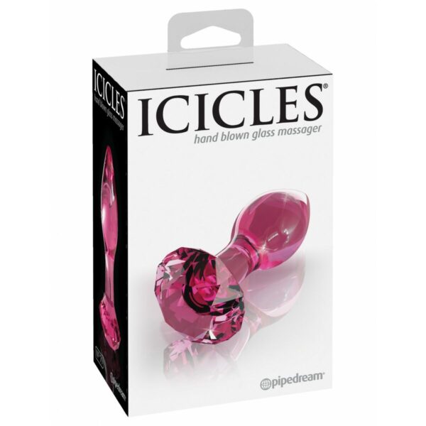 Zatyczka Analna Pipedream Icicles Różowy - obrazek 2