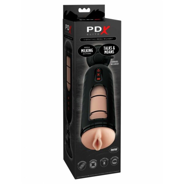 Realistyczny wibrator Pipedream Mega Milker Light - obrazek 2