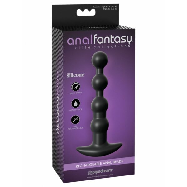 Zatyczka Analna Pipedream Fantasy Elite Czarny - obrazek 2
