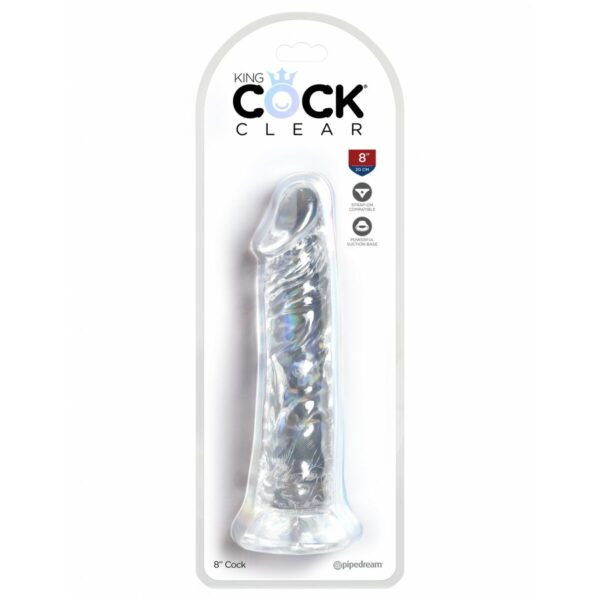 Pierścień Erekcyjny Trójpak Pipedream King Cock Clear - obrazek 2