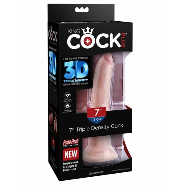 Dildo Pipedream King Cock Plus Naturalny - obrazek 6