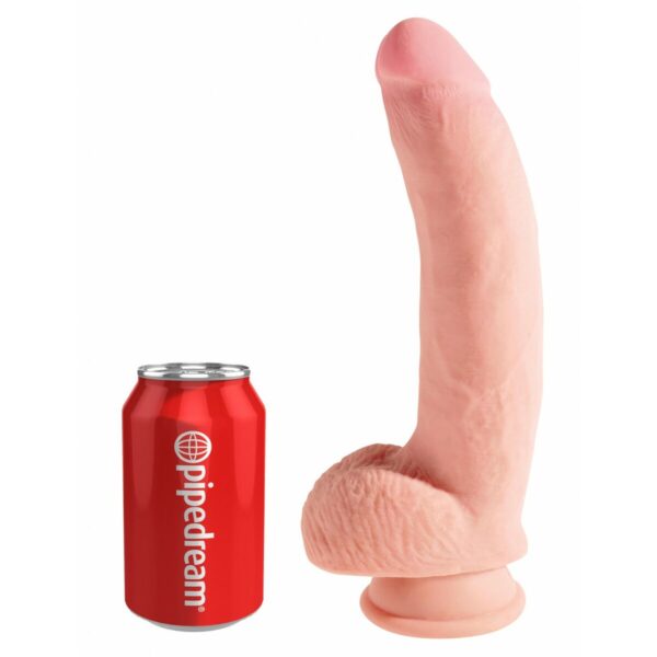 Dildo Pipedream King Cock Plus Naturalny - obrazek 4
