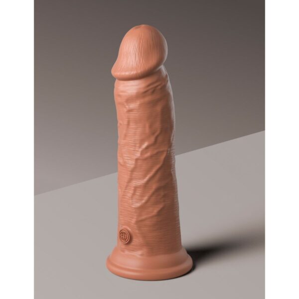Dildo Pipedream King Cock Elite Brązowy - obrazek 4