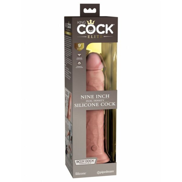 Dildo Pipedream King Cock Elite Naturalny - obrazek 2