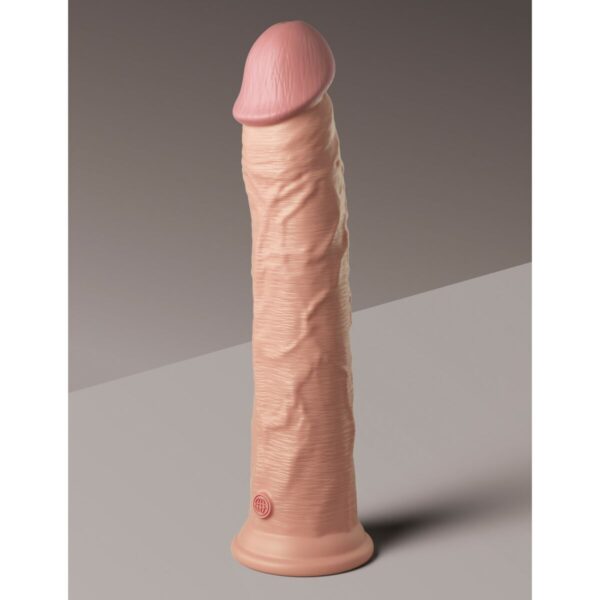 Dildo Pipedream King Cock Elite Naturalny - obrazek 4