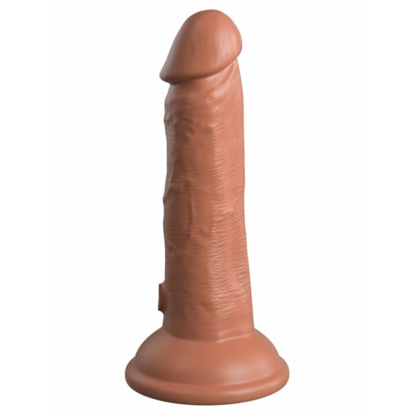 Dildo Pipedream King Cock Elite Brązowy - obrazek 3