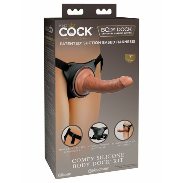 Dildo Strap-On Pipedream King Cock Elite - obrazek 2