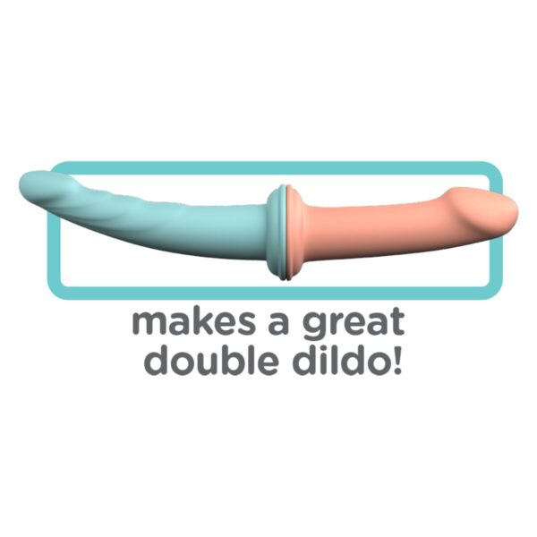 Dildo Strap-On Pipedream Dillio Platinum - obrazek 5