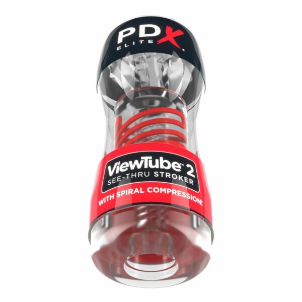 Endurance masturbator w kształcie tyłka Pipedream VIEWTUBE 2 Czarny - obrazek 2