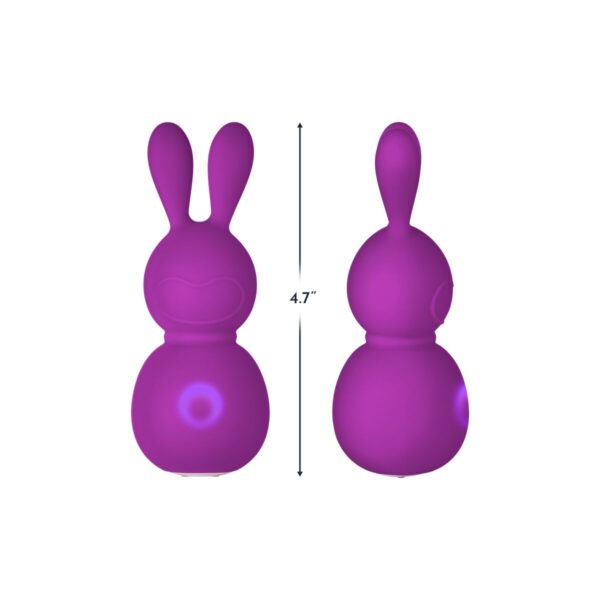 Mini Wibrator FemmeFunn Bunny Fioletowy - obrazek 3