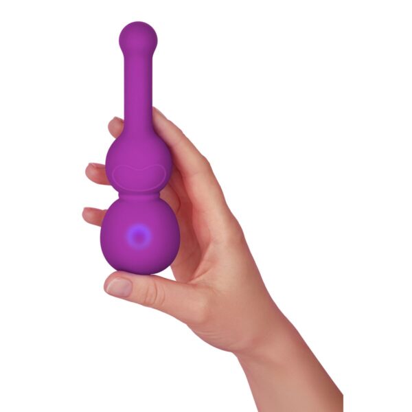 Mini Wibrator FemmeFunn Poly Fioletowy - obrazek 7