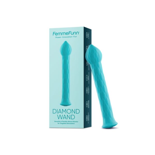 Mini Wibrator FemmeFunn Diamond Wand - obrazek 3