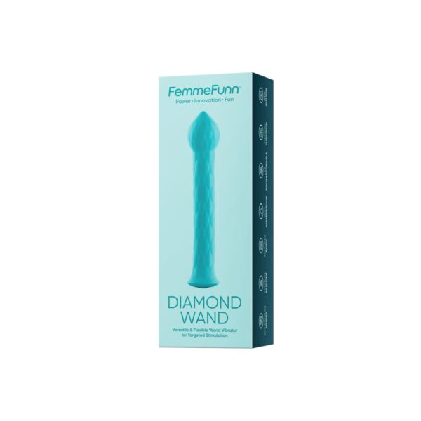 Mini Wibrator FemmeFunn Diamond Wand - obrazek 4
