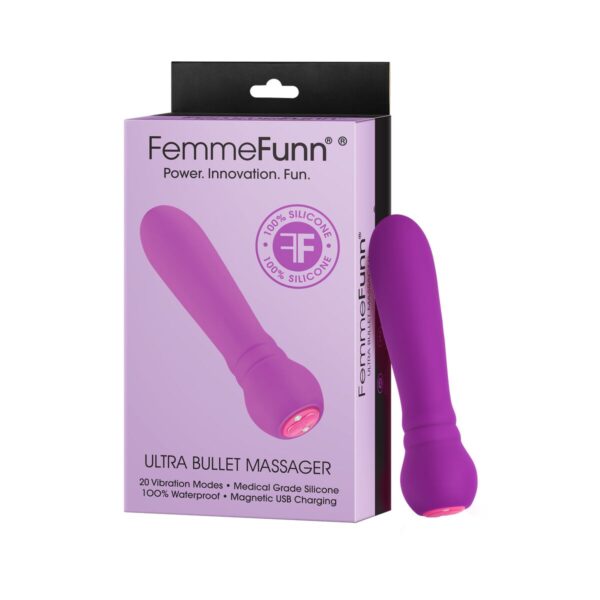 Mini Wibrator FemmeFunn Ultra Bullet Fioletowy - obrazek 4