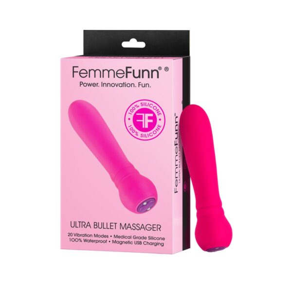 Mini Wibrator FemmeFunn Ultra Bullet Różowy - obrazek 5