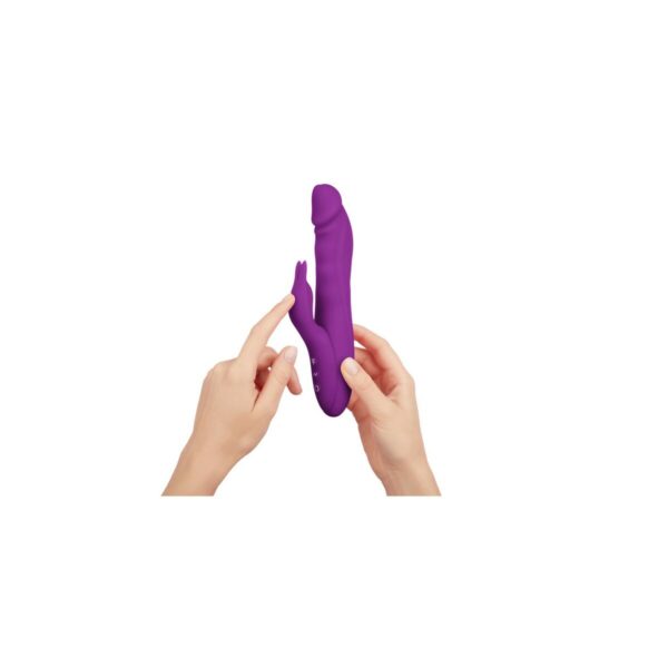 Wibrator Podwójnej Stymulacji FemmeFunn Booster Rabbit Fioletowy - obrazek 7