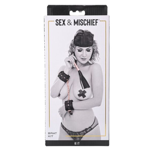 miotełka z piórkami Sportsheets Sex and Mischief Czarny - obrazek 7